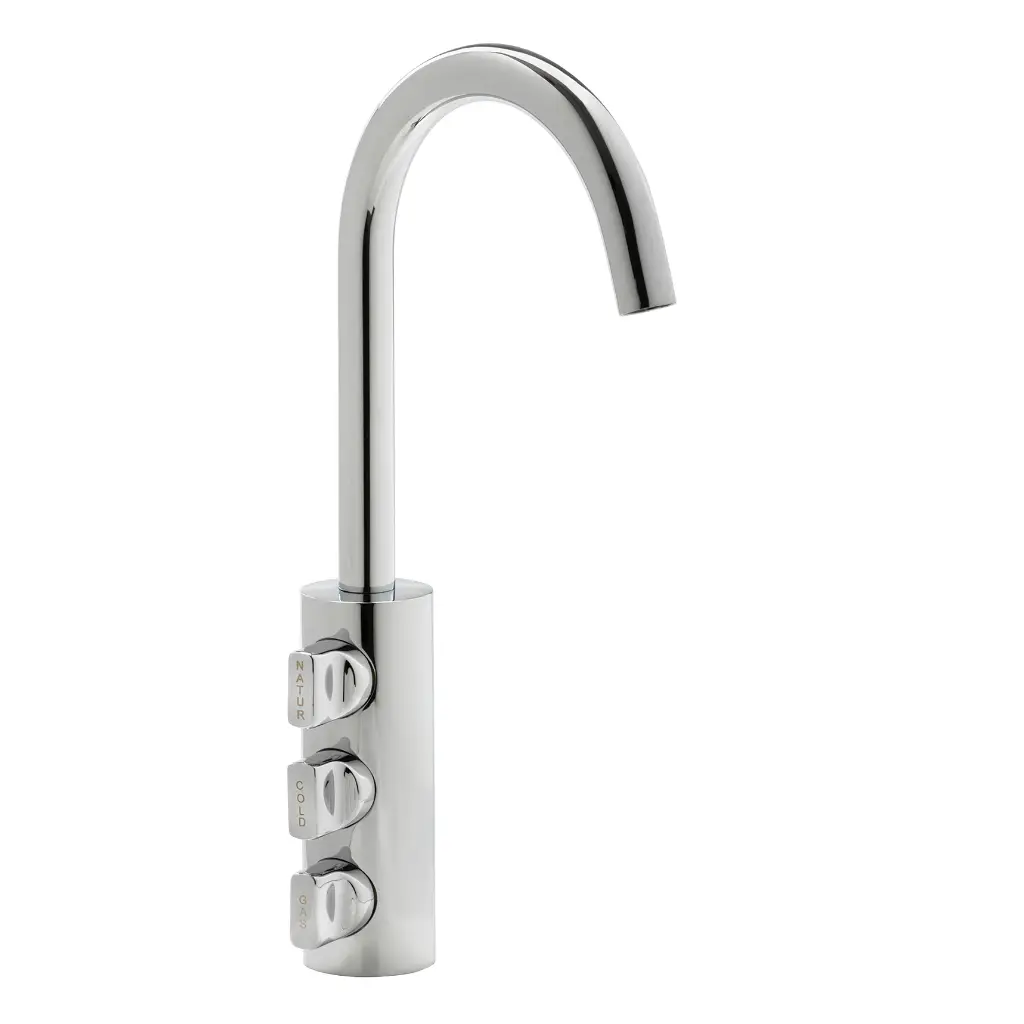 Hebel - Bedien-Griff Chrom für 3-Wege-Wasserhahn GM 6180M, 6180M.390 Chrom2.webp