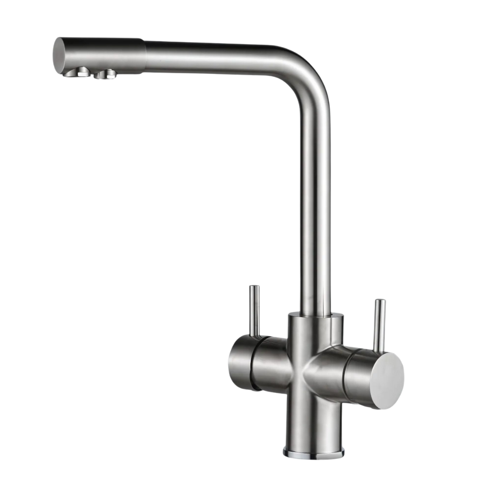 Armatur: 5-Wege Isabella L Edelstahl