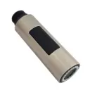 Brausekopf für Designer 3 und 5-Wege-Wasserhahn LUXURY Nickel Satiniert