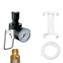 CO₂ Druckminderer Set für 425g Zylinder – kompatibel mit BRITA Yource, Neo & Quooker Cube System - Zur Verwendung handelsüblichen 425g CO2 Zylinder